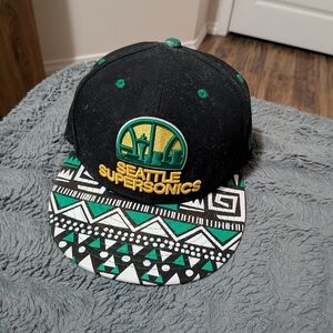 Seattle Supersonics Snapback Hat